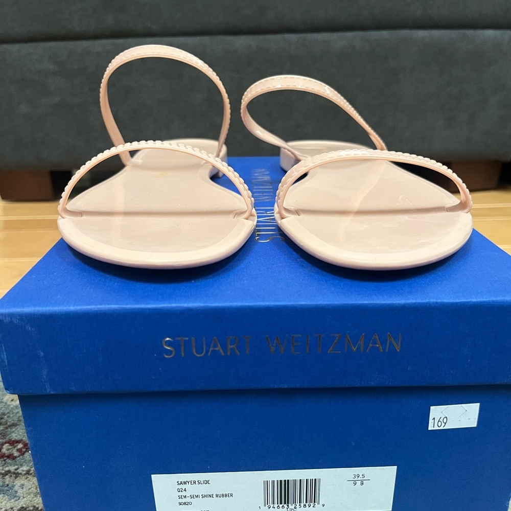 Stuart Weitzman Sawyer Slide Sandals